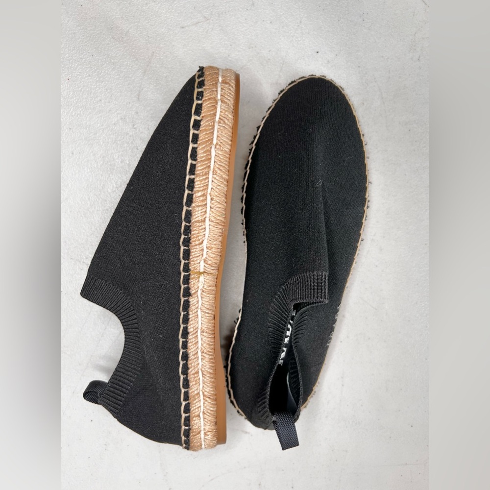 New Prada Calzature Donna Kit  Sock Style Stretchy Black Size 37 Espadrille - Picture 5 of 8